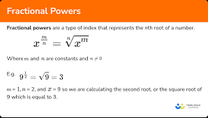 Fractional Powers Gcse Maths Steps