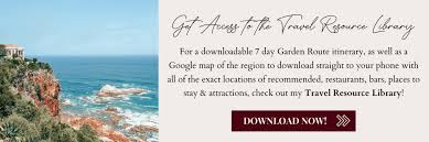 Luxury Garden Route Road Trip Itinerary