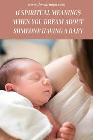 dream about someone having a baby