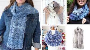 30 crochet scarf patterns dabbles