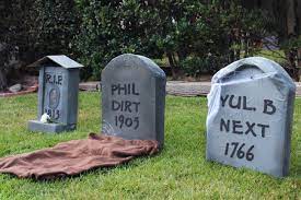 how to make cardboard tombstones ehow