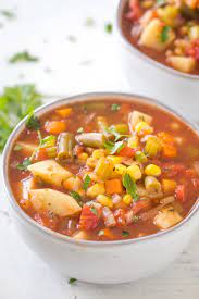 slow cooker vegetable soup gal on a