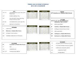 School Calendar Sample In Word And Pdf Formats
