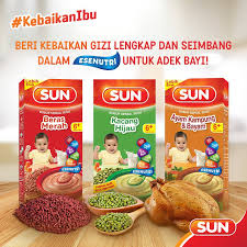 Sun merupakan makanan pendamping asi dalam bentuk bubuk yang di dukung yang juga sudah sangat populer di. Sun Bubur Bayi 6 24 Bulan 120 Gr Shopee Indonesia