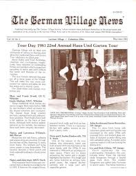 See reviews, photos, directions, phone numbers and more for diebel hardwood floors locations in columbus, oh. German Village Society Newsletter Collection Nl Mayjune1981