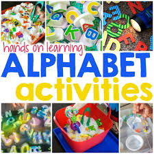 super fun hands on alphabet activities