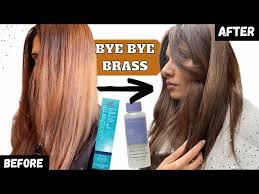 how to tone bry brown hair at home