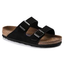 Introduced by the laurie's shoes family, birkenstock & more specializes in quality footwear for. Arizona Suede Leather Black Shop Online At Birkenstock
