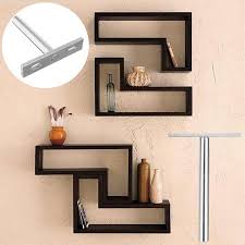 I have always wanted a door that was disguised as a bookshelf. 10pcs 4 5 Concealed Hidden Floating Closet Wall Shelf Support Brackets Steel Walmart Canada