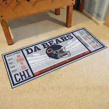 fanmats nfl chicago bears 30 in x 72