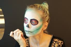 superholly sugar skull makeup tutorial