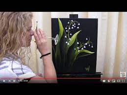Learn To Paint Lilies Of The Valley