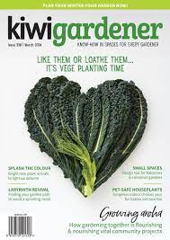 kiwi gardener magazine subscription