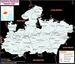 madhya pradesh railway map