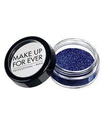 best blue glitter eye makeup graphic