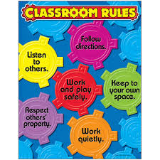 Classroom Rules Learning Chart