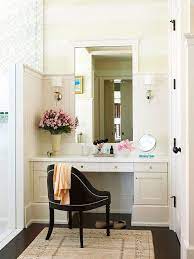 Bathroom With Makeup Vanity