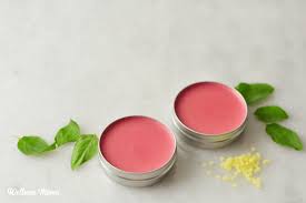 homemade tinted lip balm recipe