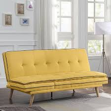 Acme Furniture Savilla Yellow Linen And