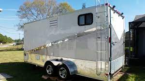 cargo trailer conversion toy hauler