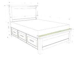 twin bed frame dimensions bathroom