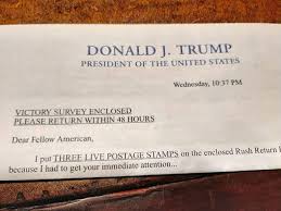 How long does it take for a letter to get to the president of the united states? Columnist Bill Newman Donald J Trump S Letter To Me