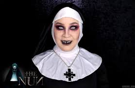 the nun makeup tutorial a scary sister