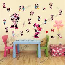 25pcs Minnie Mouse Disney Wall Decals