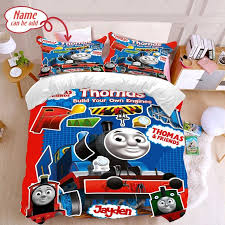Custom Thomas And Friends Quilt Blanket
