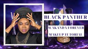 black panther wakanda forever makeup
