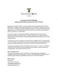 TOUCHSTONE GOLF TO MANAGE COLONIAL PARK GOLF COURSE FOR THE CITY ...