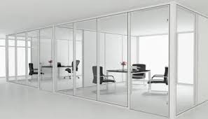 Office Partition Aluminium Glass