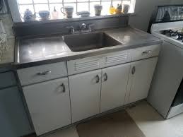 1950's retro kitchen sink cabinet with