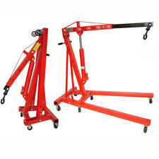 Picking the right engine hoist design. Coupon Harbor Freight 1 Ton Capacity Foldable Shop Crane For Sale Online Ebay