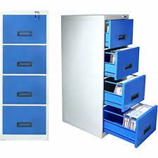 office iron 4 drawer file cabinets