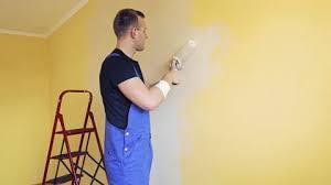 professional painting wall stock