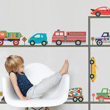 Wall Decals Trucks Cars 30 Ft Of