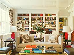 Bookshelves do double duty as storage space for books and display space for accessories. 20 Bookshelf Decorating Ideas