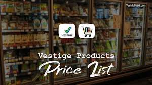 Vestige Products Price List 2019 Pdf Download New