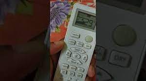 ac remote dry mode special function