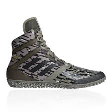 Details About Adidas Mens Flying Impact Wrestling Shoe Green Sports Breathable Lightweight