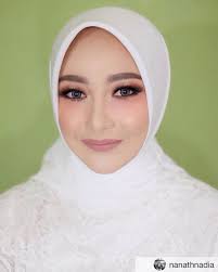 6 jenis hijab pernikahan sesuai bentuk