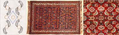 mahi fish motif in persian rugs