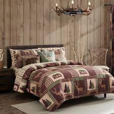 Deer Bear Coverlet Bedspread
