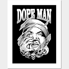 Dope Man B W Rapper Posters And Art