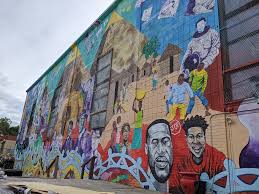 Black History Mural In Homewood Spans