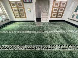 red velvet 20 mm masjid carpet at rs
