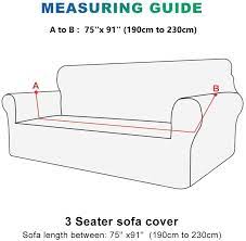 sinoeem sofa covers 1 2 3 4 seater