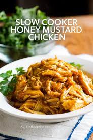Slow Cooker Honey And Mustard Chicken gambar png
