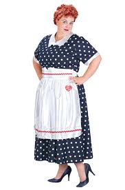 love lucy polka dot dress costume
